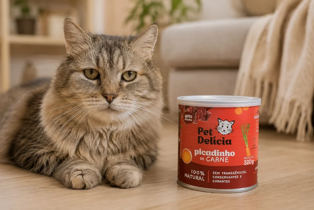 Qual o melhor petisco para gatos idosos?

Esse gato está ao lado de petisco Pet Delícia em ambiente doméstico e aconchegante.