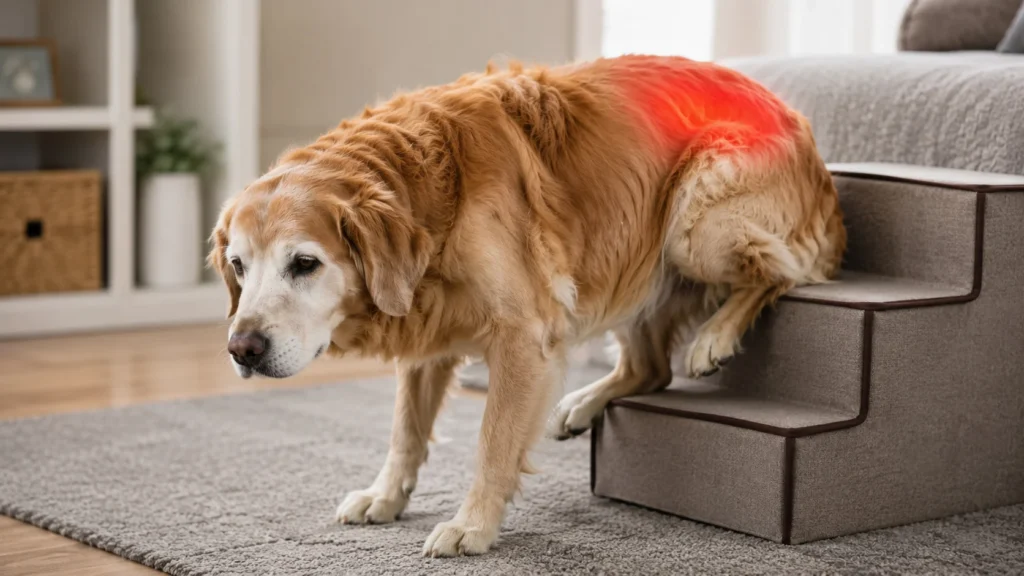 Identificar alterações posturais e hesitação nos movimentos é essencial para aplicar técnicas de como proteger a coluna do cachorro idoso a tempo.