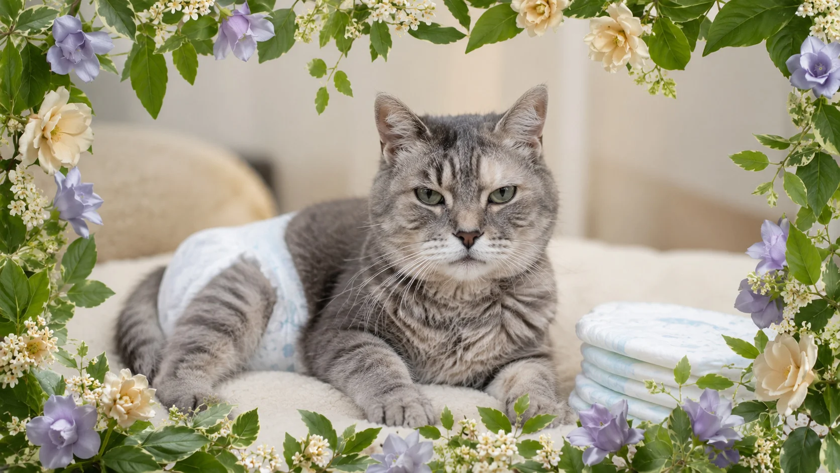 melhor fralda para gato idoso garante que o felino geriátrico possa repousar e dormir profundamente, com higiene absoluta, mantendo a dignidade e a pele seca e protegida contra queimaduras.