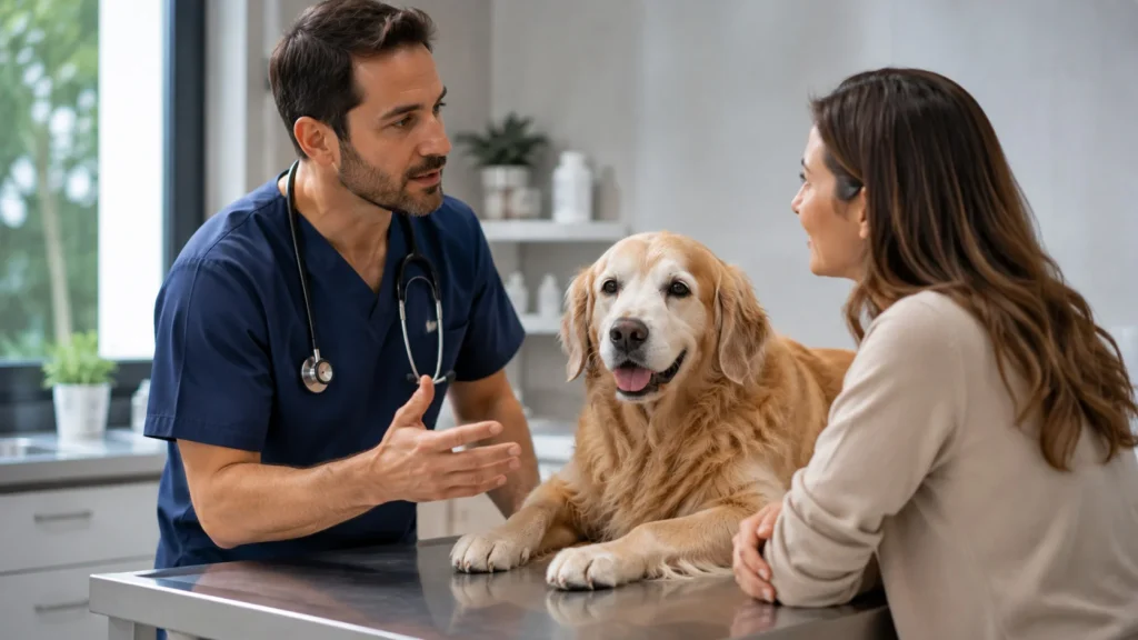 A união entre tutor e veterinário é crucial para reverter os quadros clínicos de um cachorro idoso fazendo xixi no lugar errado e devolver a qualidade de vida ao pet.